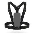 Mobile Phone Chest Mount Harness Strap Holder, Head Mount, Chest Mount