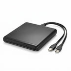External CD/DVD Drive - Portable USB Optical Drive for Laptops & Desktop Computers