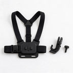 Chest Harness Mount for GoPro Hero 12 to 9 – Adjustable Strap with J Hook for AKASO & Action Camera Hands-Free Adventure Shots