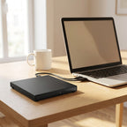 External CD/DVD Drive - Portable USB Optical Drive for Laptops & Desktop Computers