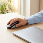 Inphic X2 Silent Bluetooth Mouse – Rechargeable Wireless Mouse for Gaming, Office, Laptop, and Ultra Quiet Clicking