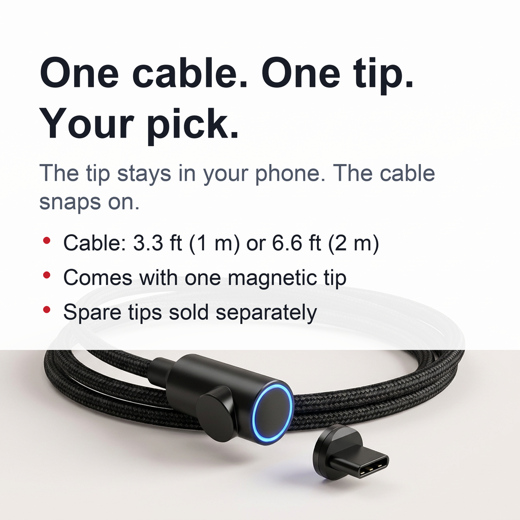 Multi-function Magnetic USB Cable
