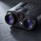 Night Vision Binoculars 4K Infrared Goggles – 5000mAh Rechargeable, 8X Zoom, See 600 Meters in Complete Darkness for Hunting & Surveillance