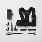 Mobile Phone Chest Mount Harness Strap Holder, Head Mount, Chest Mount