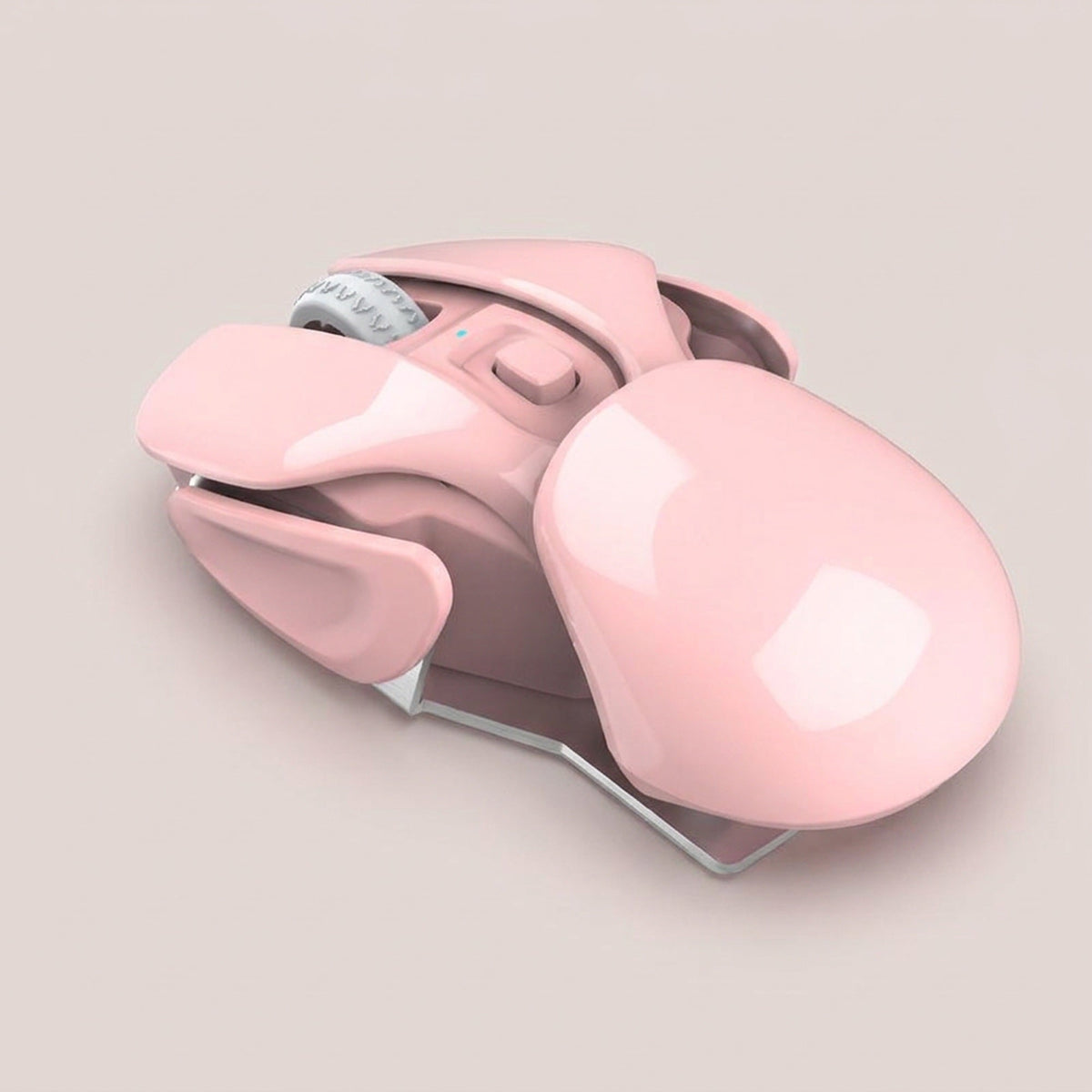 Ergonomic Wireless Mouse – 4-Key Optical Mute Mouse with 1600 DPI for Work, Gaming, or Stylish Unisex Gift
