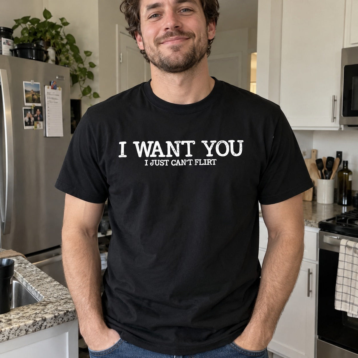 I Want You Flirty T-shirt