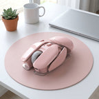Ergonomic Wireless Mouse – 4-Key Optical Mute Mouse with 1600 DPI for Work, Gaming, or Stylish Unisex Gift