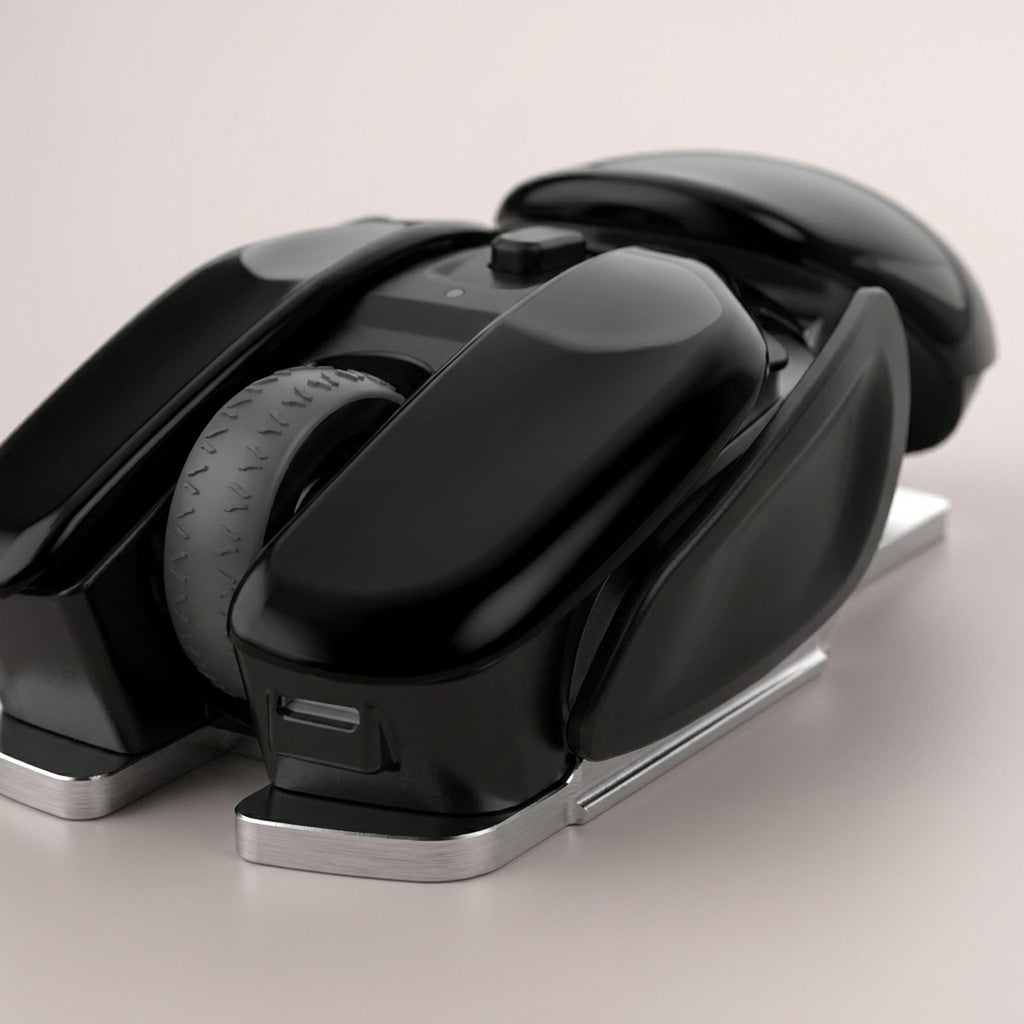 Ergonomic Wireless Mouse – 4-Key Optical Mute Mouse with 1600 DPI for Work, Gaming, or Stylish Unisex Gift