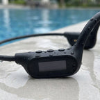 Waterproof Bone Conduction Swimming Earphones – Bluetooth 5.4 MP3 Headset (32GB)