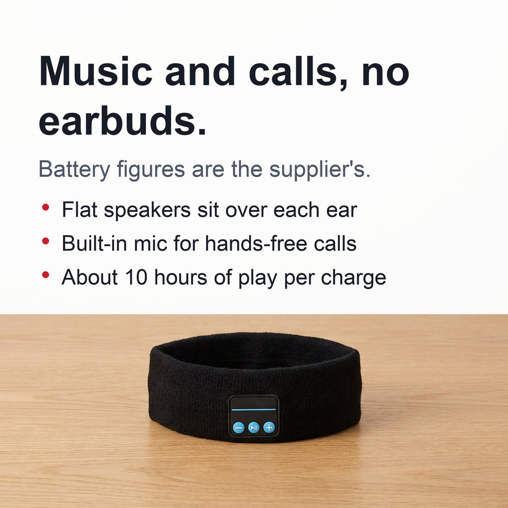 Multi-Purpose Bluetooth Headset Band