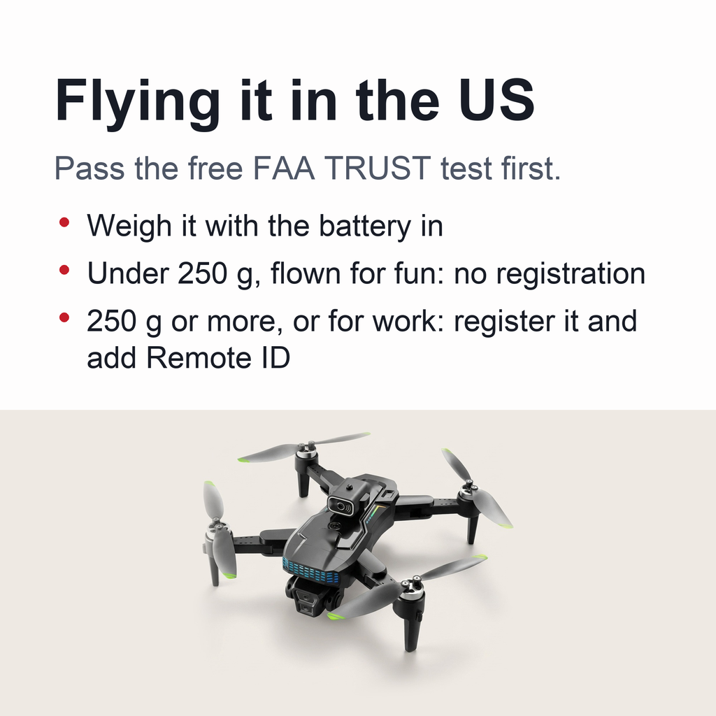 GPS Drone with Camera – Foldable Long-Range Quadcopter with Follow-Me and Gesture Control