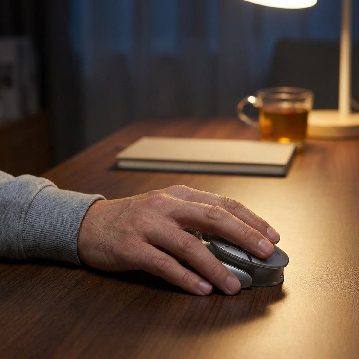 Inphic X2 Silent Bluetooth Mouse – Rechargeable Wireless Mouse for Gaming, Office, Laptop, and Ultra Quiet Clicking