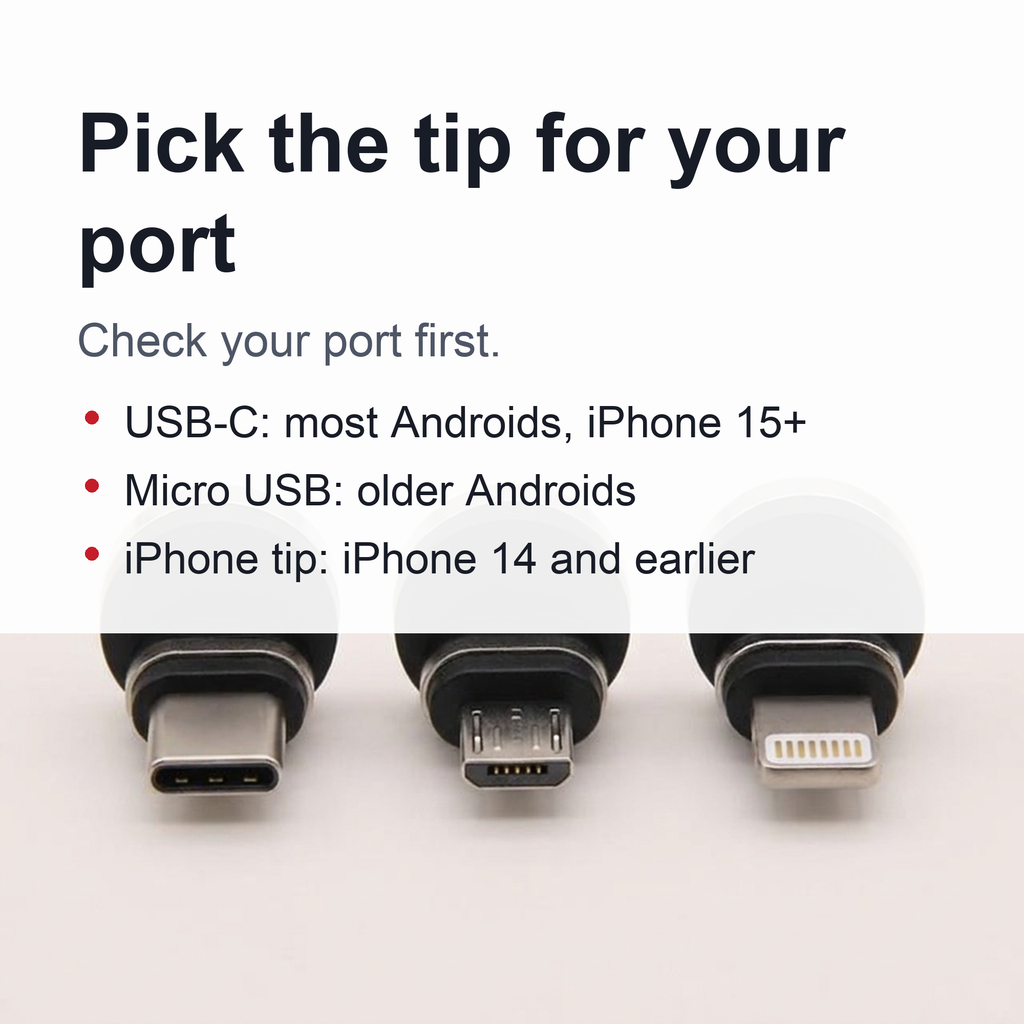 Multi-function Magnetic USB Cable