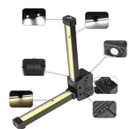 Waterproof USB Rechargeable LED Floodlight – Emergency COB Torch for Camping, Inspection, Hiking & Night Work Illumination