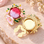 Secret Garden Floral Button Covers
