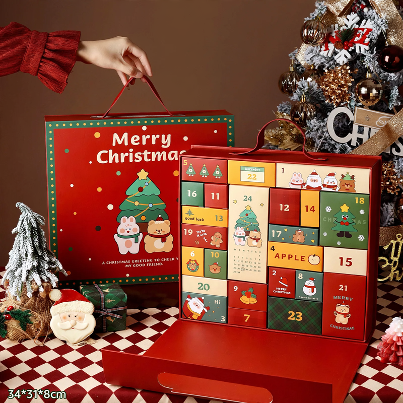 Christmas Countdown Calendar Box
