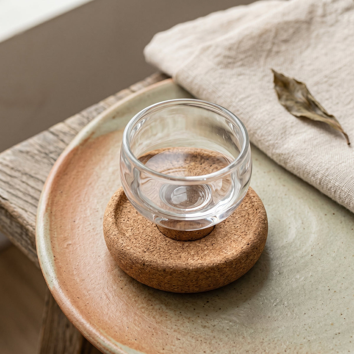 Masterpiece Crystal Pressure-Resistant Transparent Glass Cup