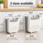 Clean & Easy Foldable Trash Bin
