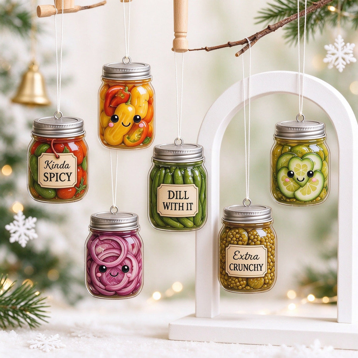 Decorative Advent calendar made of acrylic