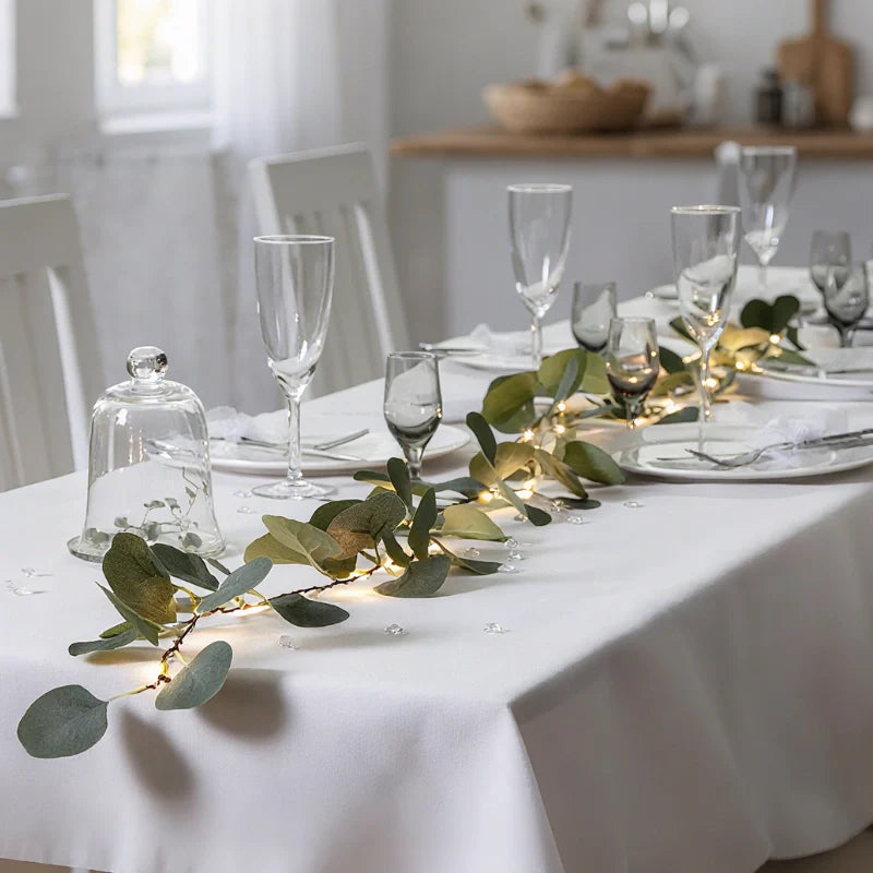 Botanical Garland Light with Warm White LEDs
