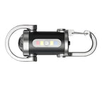 Rechargeable LED Keychain Work Light – Ultra-Bright, Compact, Multifunctional Emergency Flashlight with Keyring for Outdoor & Home Inspections