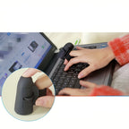 Wireless Finger Mouse – Compact 2.4G Right-Handed Mini Mouse with Animal Print, Lightweight Design for Computer, Tablet, and Phone, Battery Not Included