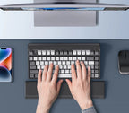 Memory Foam Wrist Pad - Ergonomic Keyboard Rest for Pain-Free Typing