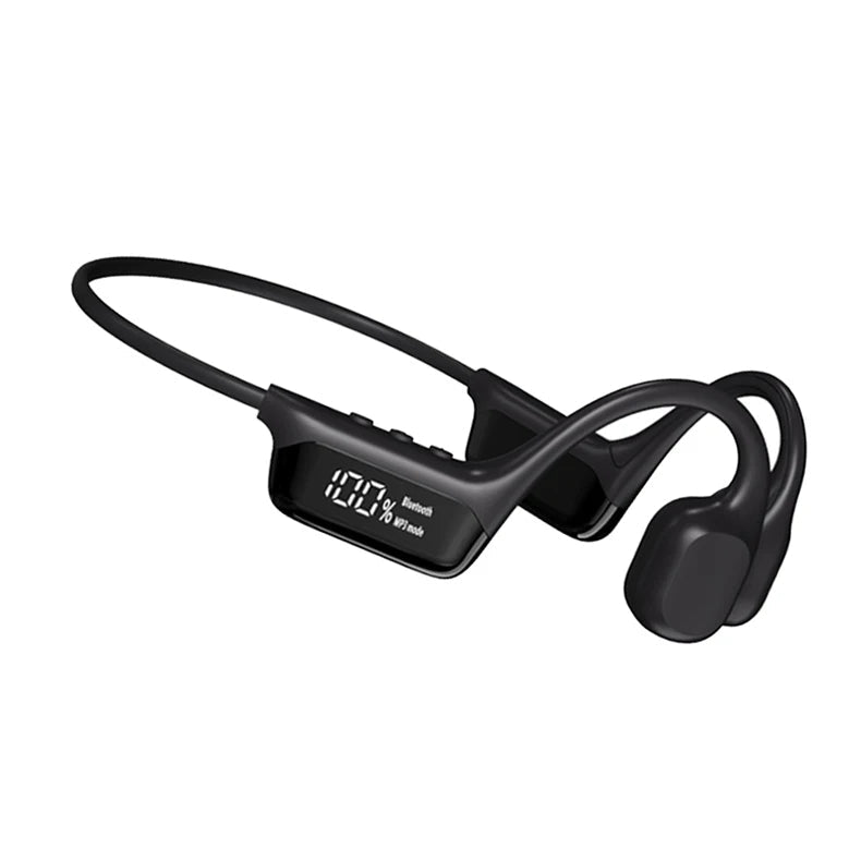Waterproof Bone Conduction Swimming Earphones – Bluetooth 5.4 MP3 Headset (32GB)