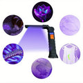 Portable LED Rechargeable UV Flashlight –  Black Light for Pet Urine Detection, Stain Cleaning, and Outdoor Essentials