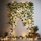 Botanical Garland Light with Warm White LEDs