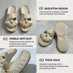 Bone Walk Skull Slide Sandals