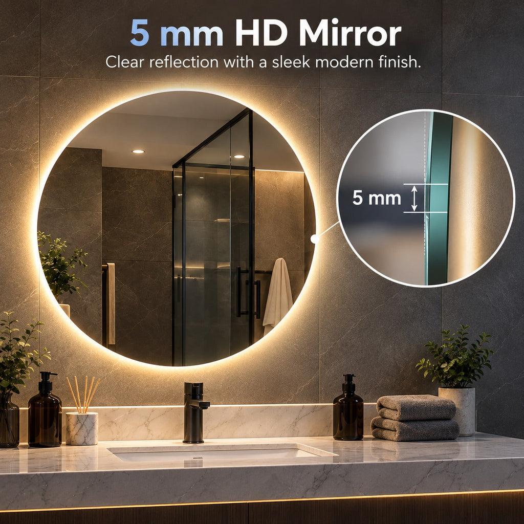 Studio Light LED Touch Smart Bathroom Mirror