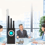 Rechargeable Portable Privacy Scanner –  Anti-Spy Surveillance Detector for Hidden Cameras, Wireless Signals, Bug Sweeping in Hotels or Bathrooms
