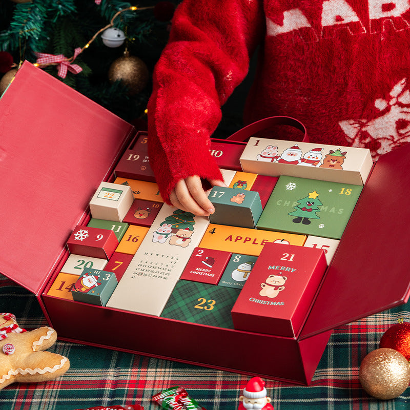 DIY Advent Calendar Gift Boxes, empty