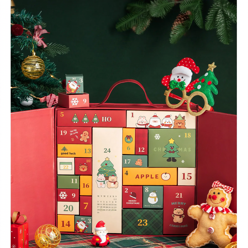 DIY Advent Calendar Gift Boxes, empty