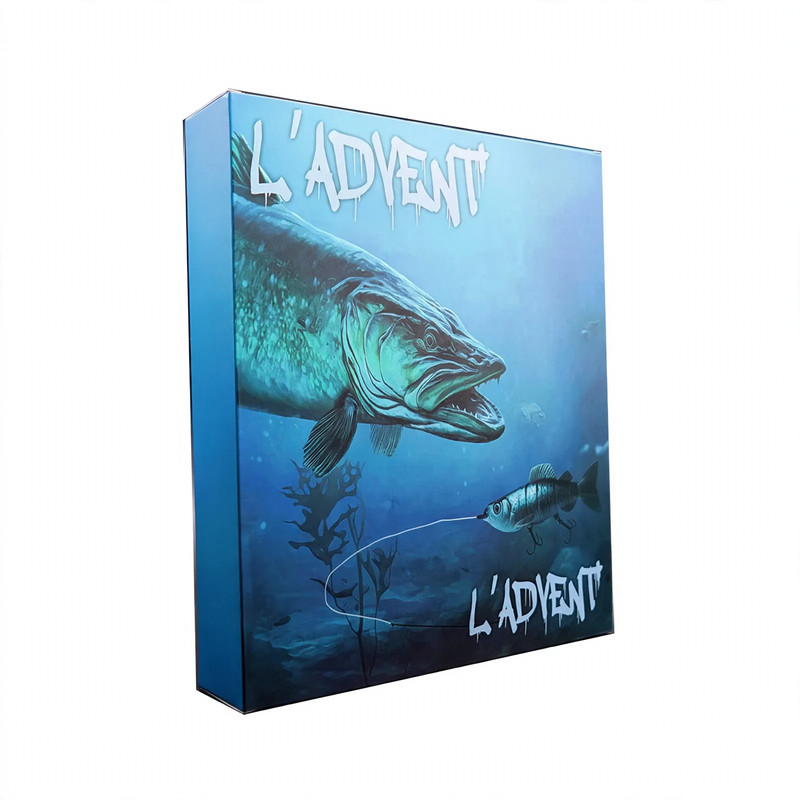 Angel Advent Calendar 2024 with Surprise Fishing Hooks