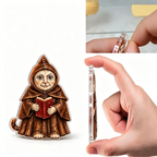 Advent calendar with medieval cat figures