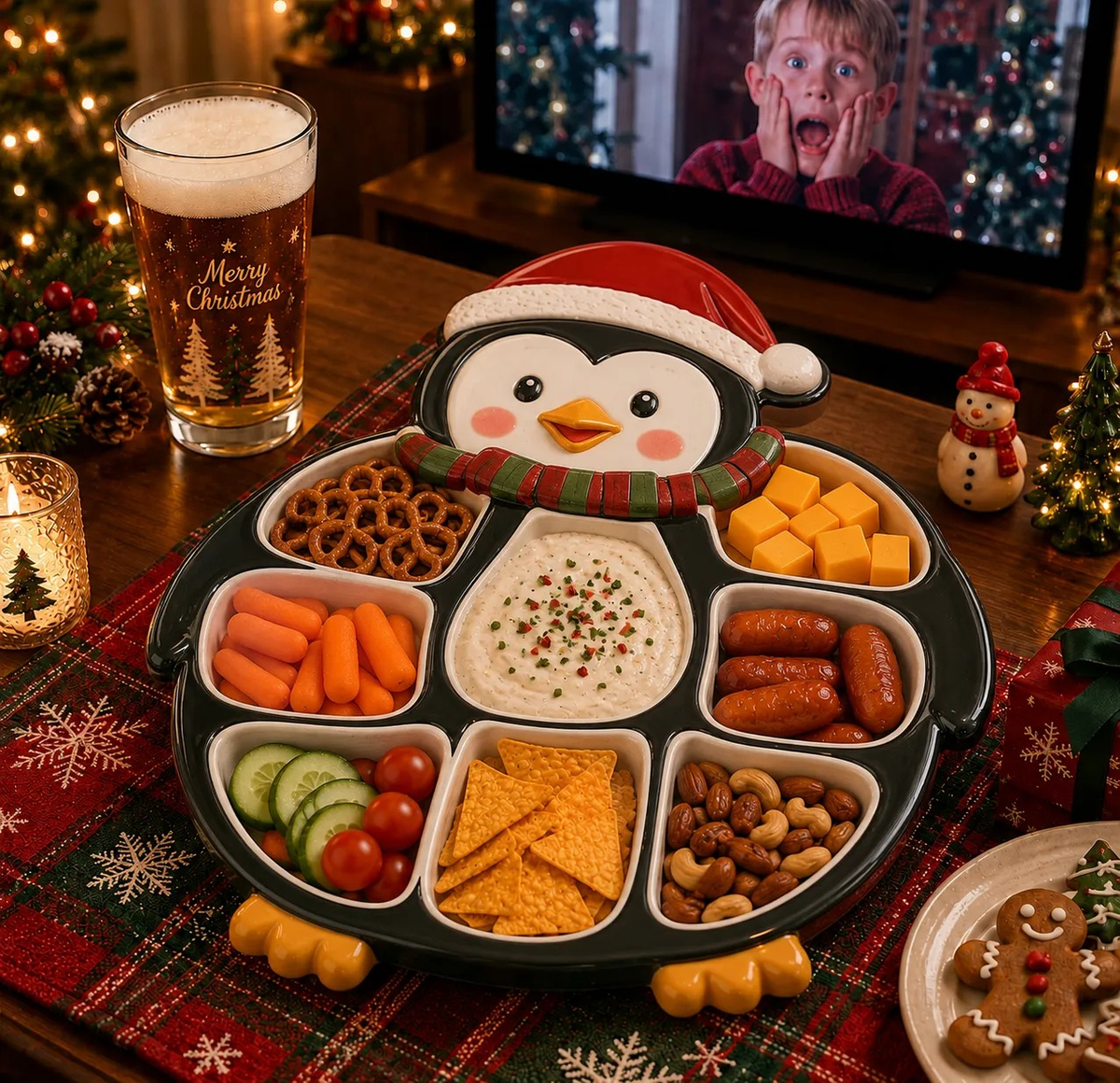 Christmas Snack Serving Tray