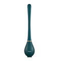 Silicone Toilet Brush with Wall Mounted Holder for Bathroom Cleaning