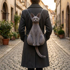 Sphinx Sculpted Cat Backpack