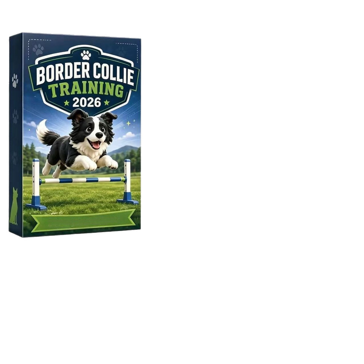 Border Collie Advent Calendar made of Acrylic
