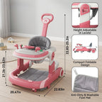 Littlemiles Foldable 5-in-1 Baby Activity Learning Walker