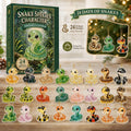Christmas Advent Calendar with Snake Figures