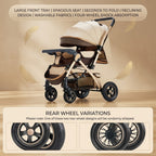 Loftcart Elevated Foldable City Baby Travel Stroller
