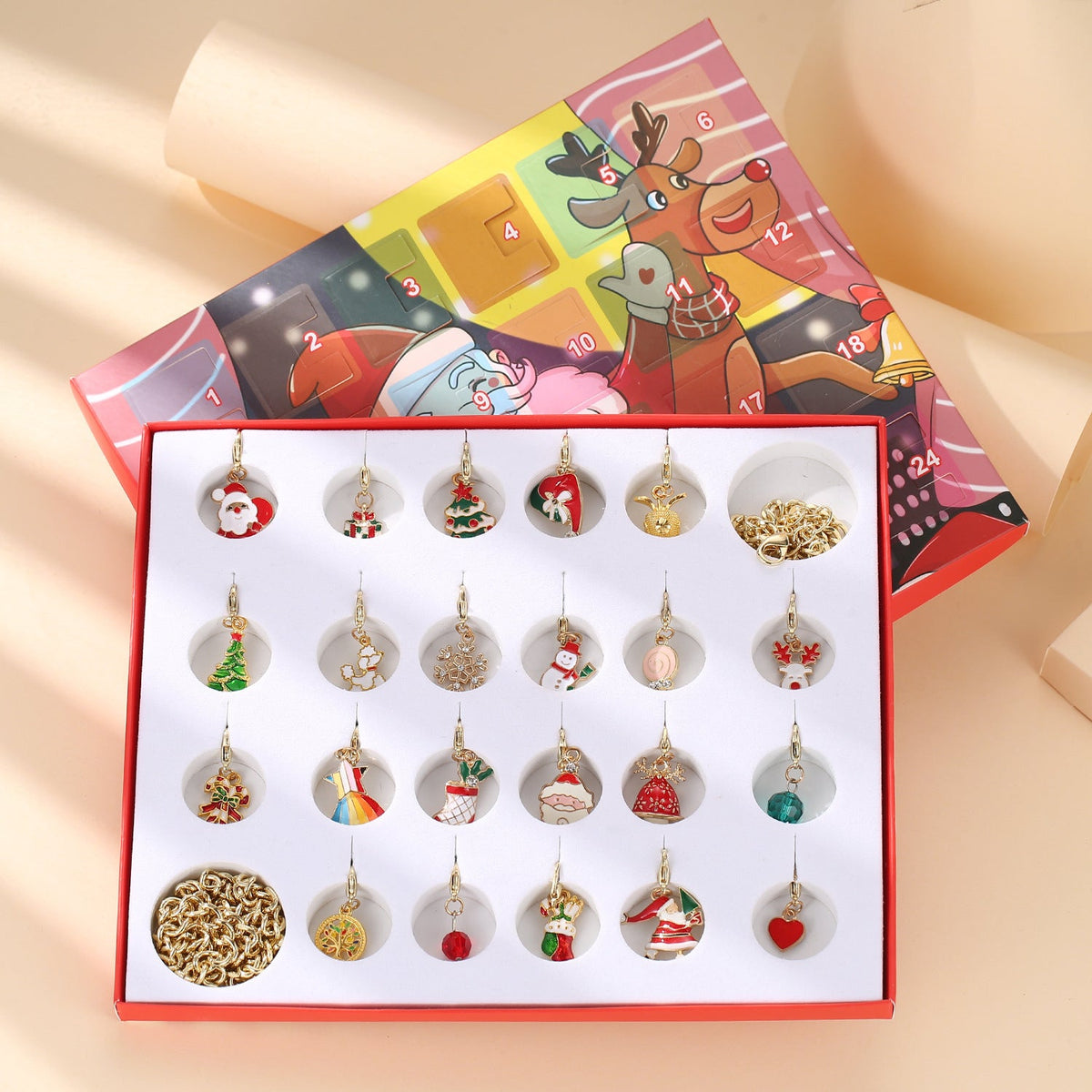 DIY Jewelry Advent Calendar with Beads