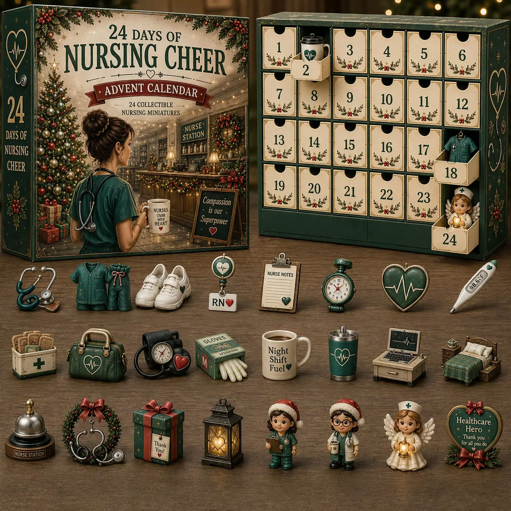 Family Advent Calendar, 24 Days Countdown