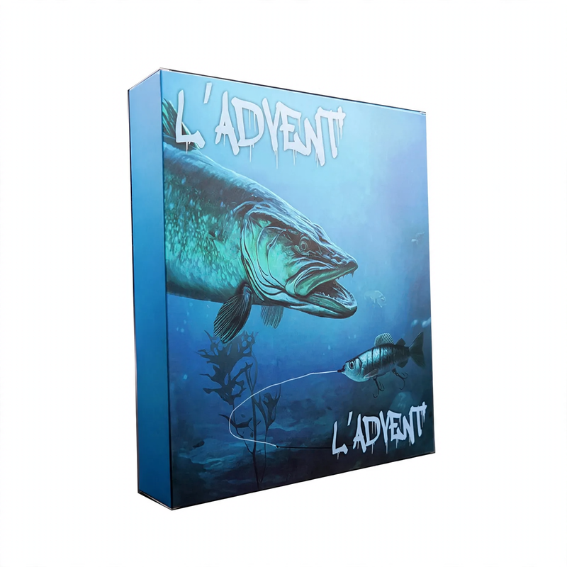 Angel Advent Calendar 2024 with Surprise Fishing Hooks