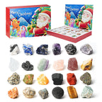 Advent calendar with 24 minerals and gemstones