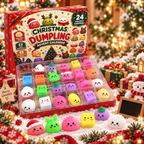 Advent calendar with toy surprises, 24 days