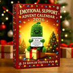Emotional Support Acrylic Advent Calendar 2025